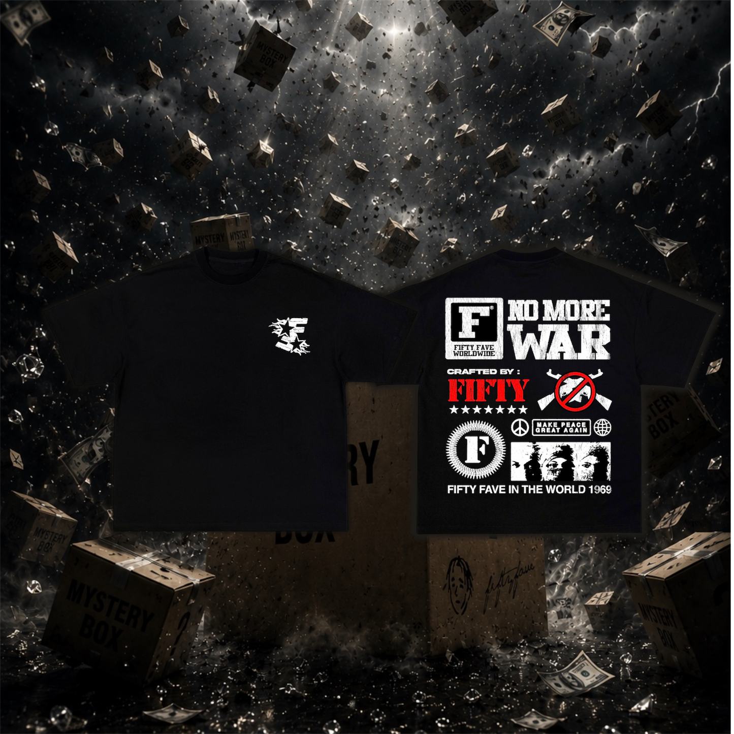 PLAYERA NO MORE WAR