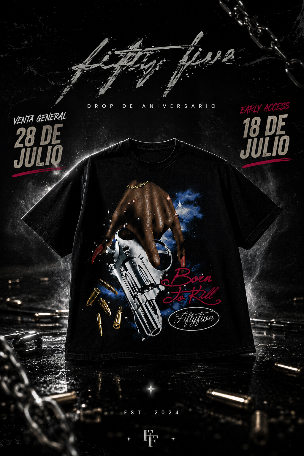 CAMISA BOOR THE KIIL
