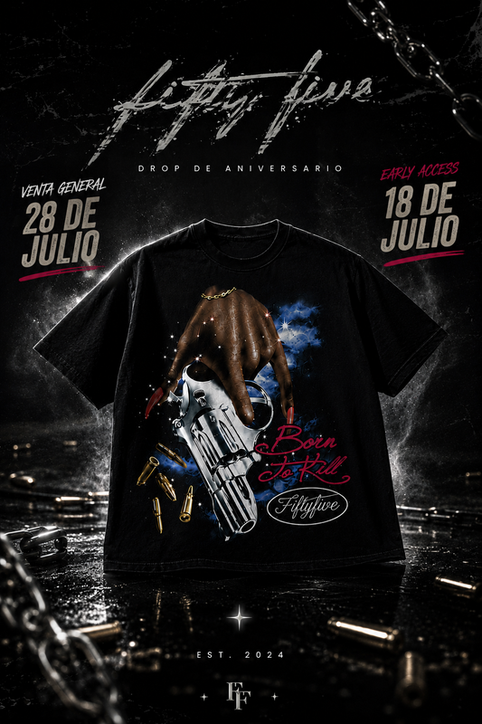 CAMISA BOOR THE KIIL